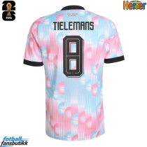 Belgia Youri Tielemans #8 Bortedrakt EM 2024 Kortermet